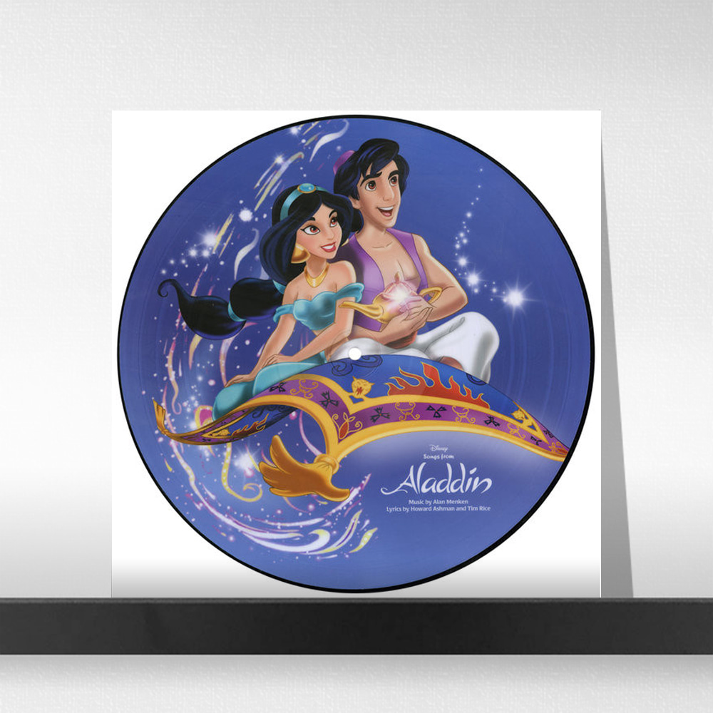 (주)사운드룩, Aladdin - Songs From the Motion Picture  (Picture Disc Vinyl LP, Limited Edition) 알라딘 OST