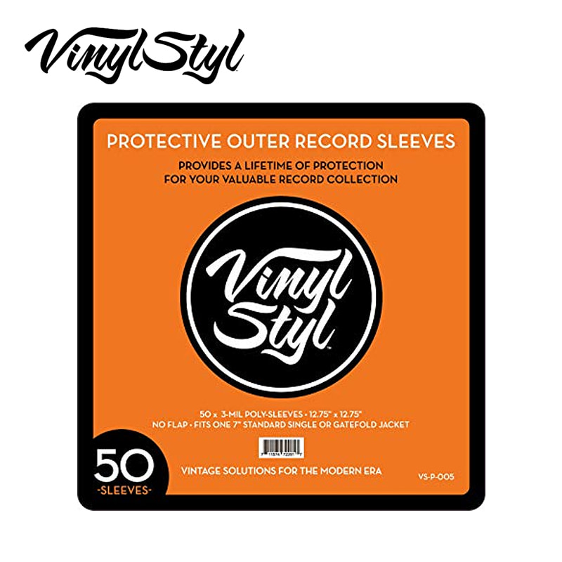 (주)사운드룩, 레코드 보호 비닐 겉지 Protective Outer Record Sleeves 50매