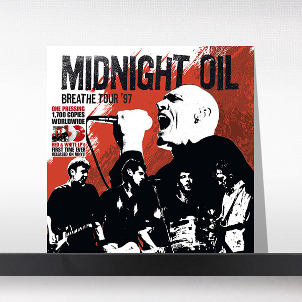 (주)사운드룩, Midnight Oil - Breathe Tour &#039;97[2LP]