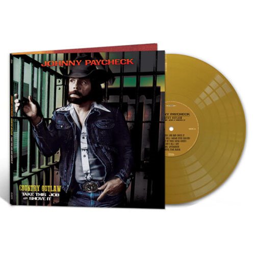 (주)사운드룩, Johnny Paycheck(조니 페이첵) - Country Outlaw - Take This Job &amp; Shove It(Gold Vinyl)[LP]