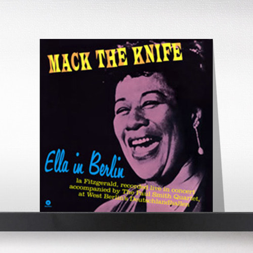 (주)사운드룩, Ella Fitzgerald(엘라 피츠제럴드)  ‎– Mack The Knife : Ella In Berlin(180G)[LP]