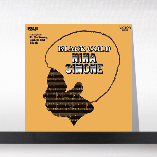 (주)사운드룩, Nina Simone - Black Gold [Black &amp; Gold Marble Colored Vinyl[LP]