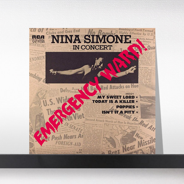 (주)사운드룩, Nina Simone ‎– Emergency Ward [Limited Red Colored Vinyl] [LP]