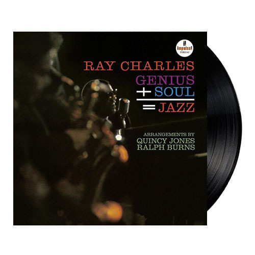 (주)사운드룩, Ray Charles(레이 찰스)  - Genius + Soul = Jazz[LP]