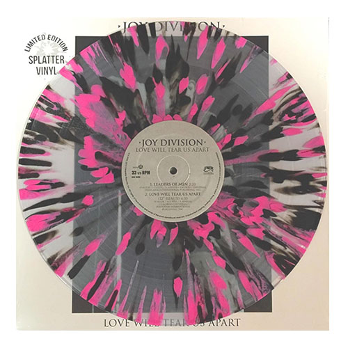 (주)사운드룩, Joy Division - Love Will Tear Us Apart (Splatter Vinyl)[LP]
