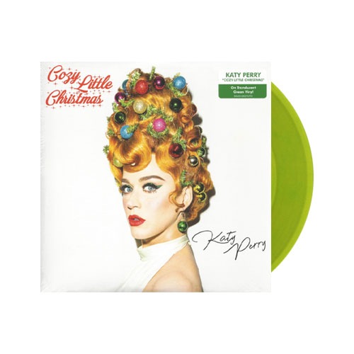 (주)사운드룩, Katy Perry (케이티 페리) - Cozy Little Christmas (Green Vinyl, 7인치 Single) [LP]