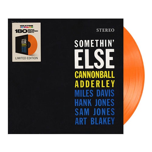 (주)사운드룩, Cannonball Adderley  ‎– Somethin&#039; Else(Orange)[LP]