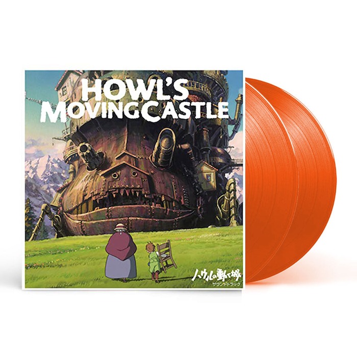 (주)사운드룩, 하울의 움직이는 성 OST (Clear, Orange Vinyl) (Howl&#039;s Moving Castle Soundtrack by Joe Hisaishi)(Limited Edition)[2LP]