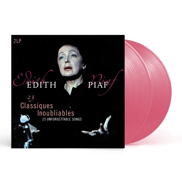 (주)사운드룩, Edith Piaf(에디트 피아프)- 23 Classiques Inoubliables (Unforgettable Classics) (180g, Pink Vinyl) [2LP]