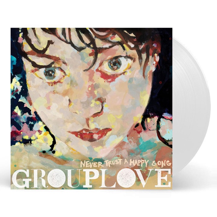(주)사운드룩, Grouplove (그룹러브) - Never Trust A Happy Song (Clear Vinyl) [LP]