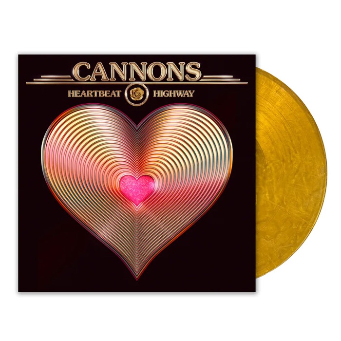 (주)사운드룩, Cannons (캐논스) - Heartbeat Highway (Metallic Gold Vinyl) [LP]