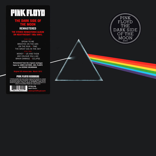 Pink Floyd(핑크 플로이드)  ‎– The Dark Side Of The Moon