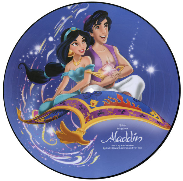 Aladdin - Songs From the Motion Picture  (Picture Disc Vinyl LP, Limited Edition) 알라딘 OST