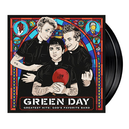 Green Day(그린 데이) - Greatest Hits: God's Favorite Band[LP]