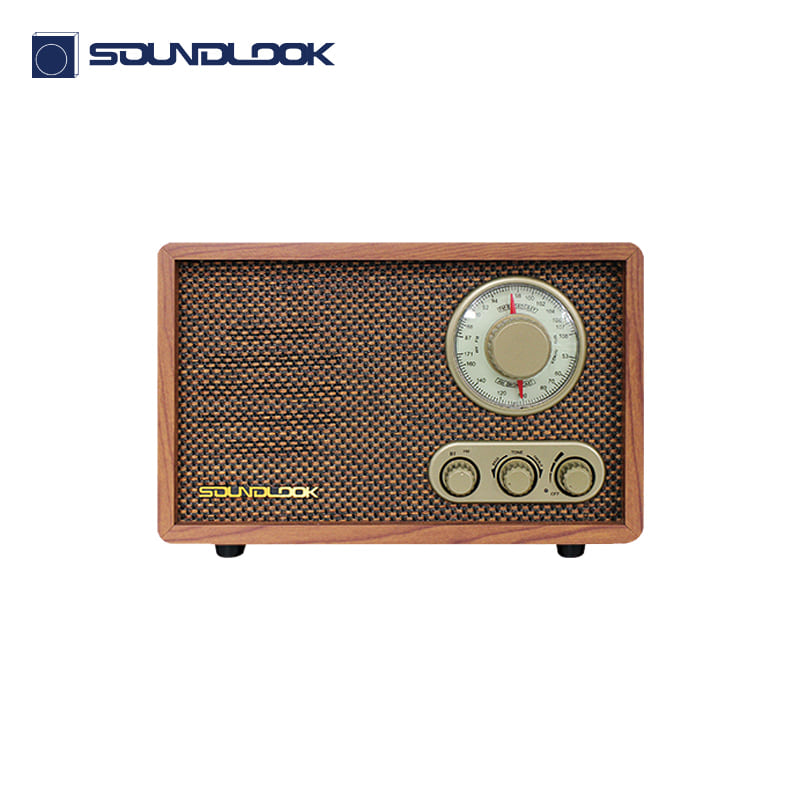 사운드룩 엔틱 라디오 블루투스 스피커 SL-BR100