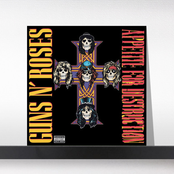 (주)사운드룩, Guns N&#039; Roses(건즈 앤 로지스)   ‎– Appetite For Destruction[LP]