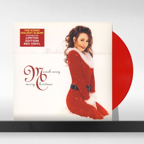 (주)사운드룩, Mariah Carey - Merry Christmas 머라이어 캐리 크리스마스 앨범 [레드 컬러 LP]