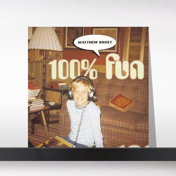 (주)사운드룩, Matthew Sweet - 100% Fun[Limited Orange Colored Vinyl][LP]