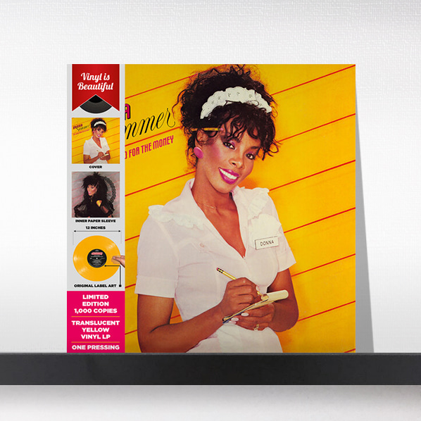 (주)사운드룩, Donna Summer - She Works Hard For The Money[LP]