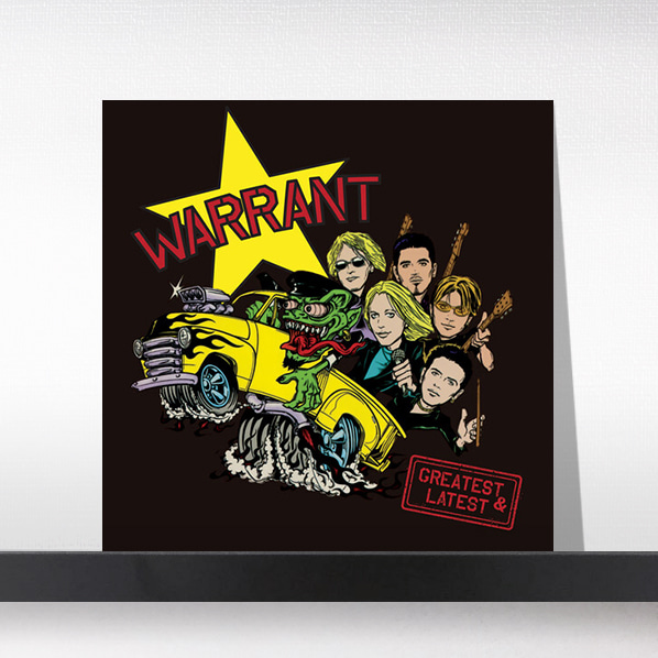 (주)사운드룩, Warrant - Greatest &amp; Latest - Limited Edition Cherry Splatter Vinyl[LP]
