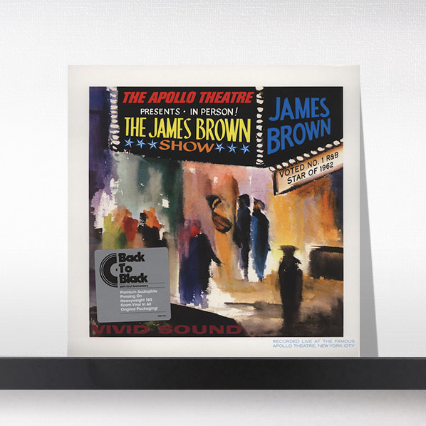 (주)사운드룩, James Brown  ‎– &#039;Live&#039; At The Apollo[LP]