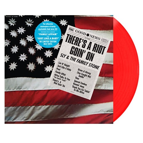 (주)사운드룩, Sly &amp; the Family Stone(슬라이 앤드 더 패밀리 스톤) - There&#039;s A Riot Goin&#039; On [LP]
