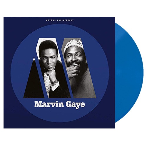 (주)사운드룩, Marvin Gaye(마빈 게이) - Marvin Gaye Motown Anniversary (Blue Vinyl)[LP]
