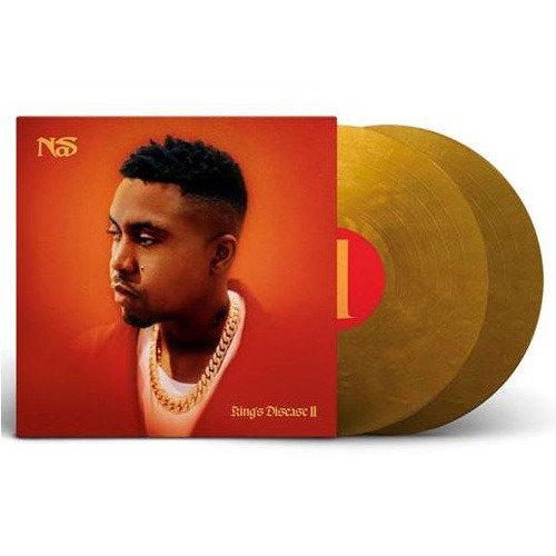 (주)사운드룩, Nas(나스) - King&#039;s Disease II (Gold Vinyl) [2LP]