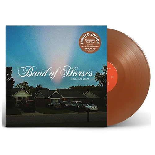 (주)사운드룩, Band of Horses(밴드 오브 호시즈) - Things Are Great (Translucent Rust Vinyl)[LP]