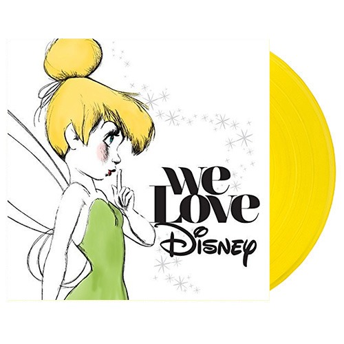 (주)사운드룩, 위 러브 디즈니 O.S.T - We Love Disney (Limited Edition Gold Vinyl)[2LP]