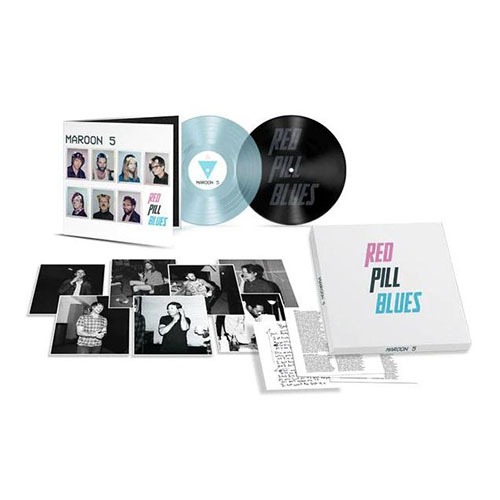 (주)사운드룩, Maroon 5(마룬 파이브) - Red Pill Blues (Limited Edition, Translucent Blue Vinyl) (Box Set)[2LP]