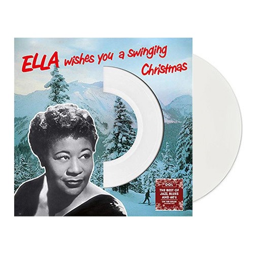 (주)사운드룩, Ella Fitzgerald(엘라 피츠제럴드) - Ella Wishes You A Swinging Christmas - White Vinyl [LP]