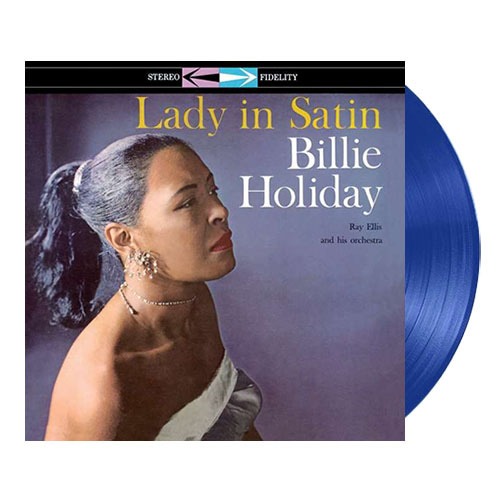 (주)사운드룩, Billie Holiday(빌리 홀리데이) - Lady In Satin(Blue Vinyl)[LP]