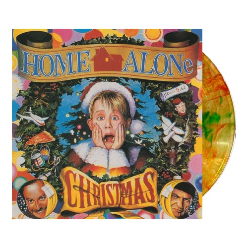 (주)사운드룩, 나홀로 집에 O.S.T - Home Alone Christmas (Original Soundtrack)[LP] (Clear with Red &amp; Green Christ) -크리스마스