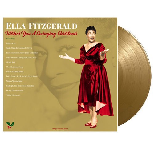 (주)사운드룩, Ella Fitzgerald (엘라 피츠제럴드)  – Wishes You A Swinging Christmas -Gold Vinyl [LP]