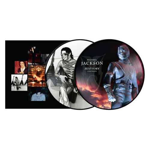 (주)사운드룩, Michael Jackson (마이클 잭슨)  - HIStory Continues (Picture Disc Vinyl) [2 LP]
