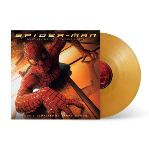 (주)사운드룩, OST 스파이더 맨  Spider-Man OST by Danny Elfman(Gold Vinyl, 180g,  Gatefold LP Jacket) [LP]
