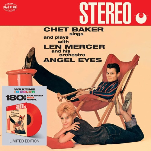 (주)사운드룩, Chet Baker (쳇 베이커) - Angel Eyes (180-Gram, Red Vinyl)[LP]