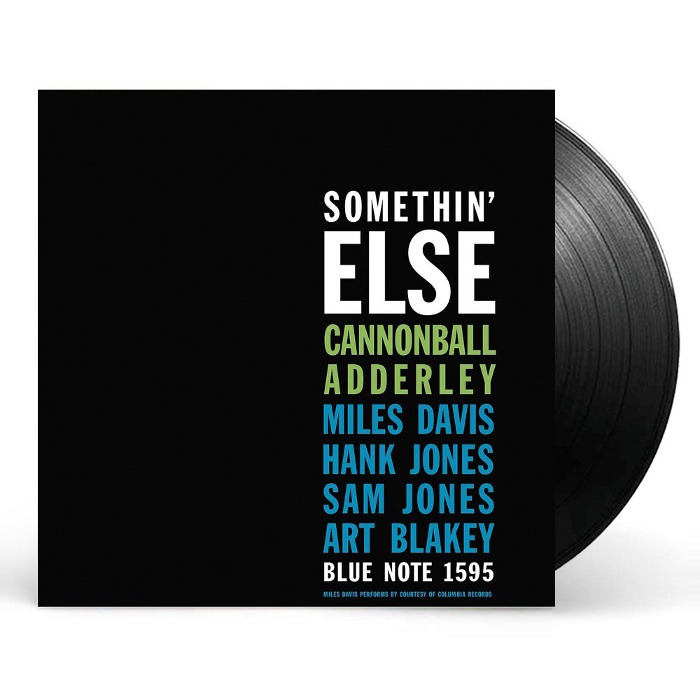 (주)사운드룩, Cannonball Adderley (캐논볼 애덜리) - Somethin&#039; Else (Blue Note, 180g) [LP]