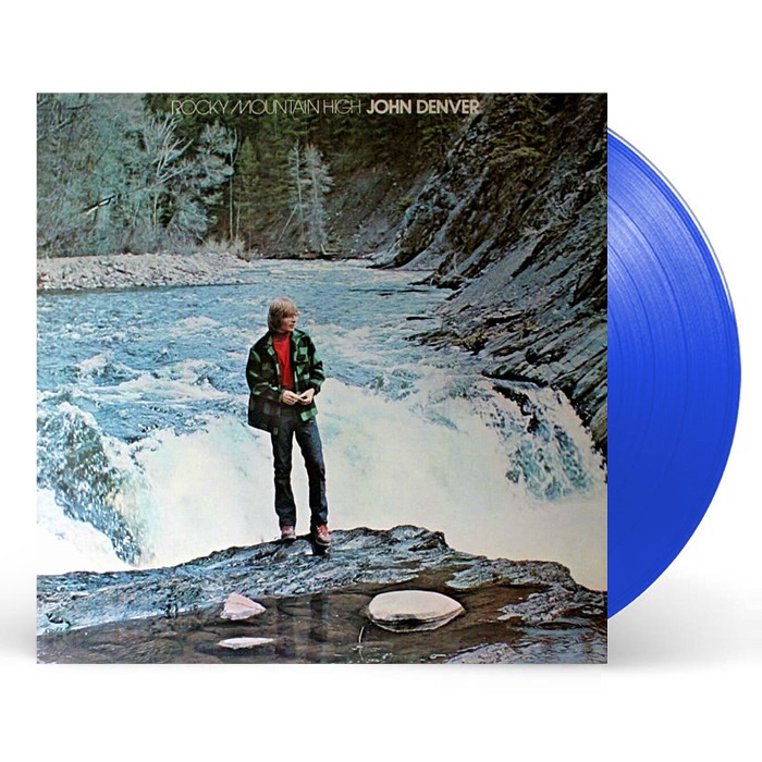(주)사운드룩, John Denver(존 덴버) - Rocky Mountain High [투명 블루 컬러 LP]