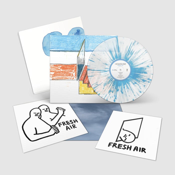 (주)사운드룩, Homeshake (홈쉐이크) - Fresh Air (Blue &amp; Clear,  Limited Edition) [LP]