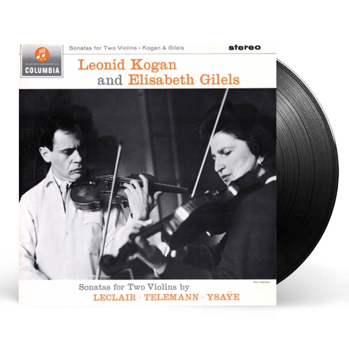 (주)사운드룩, Leonid Kogan / Elisabeth Gilels 르클레르: 2대의 바이올린을 위한 소나타 / 텔레만: 캐논풍의 소나타 (180g)[LP]
