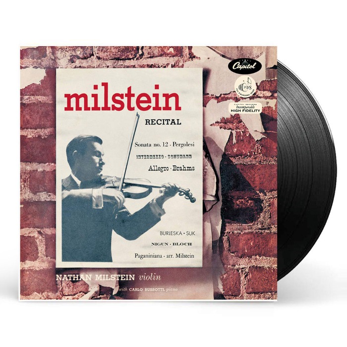 (주)사운드룩, NATHAN MILSTEIN (나단 밀스타인) - A Milstein Recital [LP]