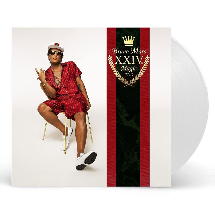 (주)사운드룩, Bruno Mars(브루노 마스) - 24K Magic (Crystal Clear Vinyl) [LP]