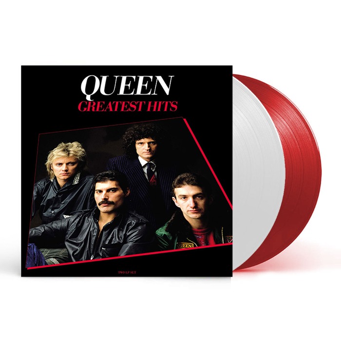 (주)사운드룩, Queen - Greatest Hits I 퀸 베스트 앨범 1집 (White &amp; Red Vinyl) [2LP]