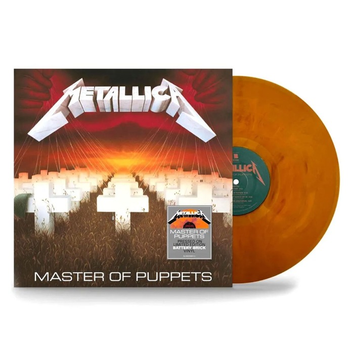 (주)사운드룩, Metallica (메탈리카) - Master Of Puppets (Battery Brick Color Vinyl) [LP]